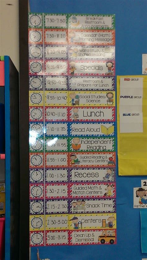 Schedule Cards Cute and Simple | Classroom schedule, Schedule cards, Preschool schedule
