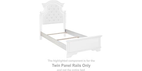 Signature Design By Ashley Bedroom Realyn Twin Panel Rails B743 83
