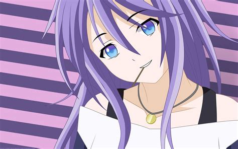 21 Anime Girl Purple Hair Wallpaper Sachi Wallpaper