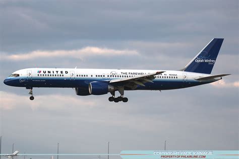 N542ua Farewell Season Of Oprah United Boeing 757 222 Fa Flickr