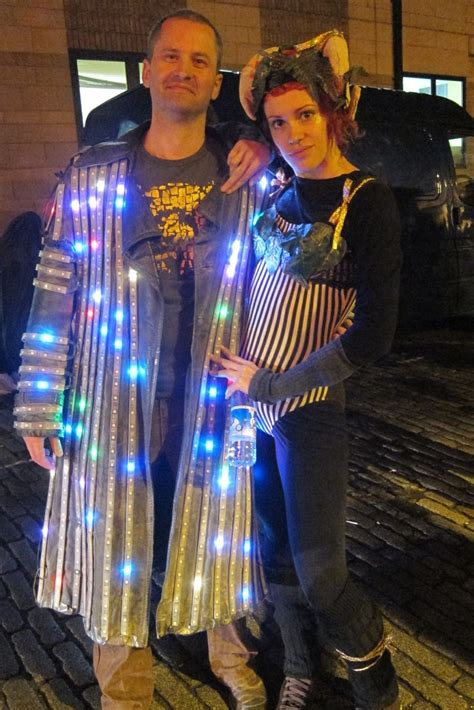 So if you put programmable leds on a black suit in the shape of a stick figure, you can make. Raining Man - London Decompression | Light up costumes, Elegant fashion, Fashion