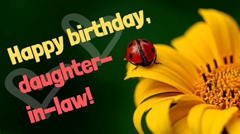104 Happy Birthday Daughter In Law Wishes Messages Quotes And Images