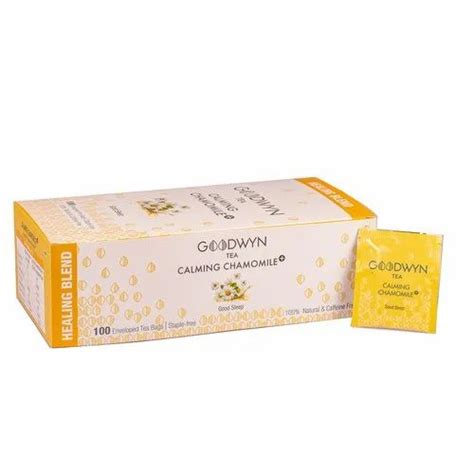 Goodwyn Organic Chamomile Herbal Stress Relief Tea Bag At Rs 650pack