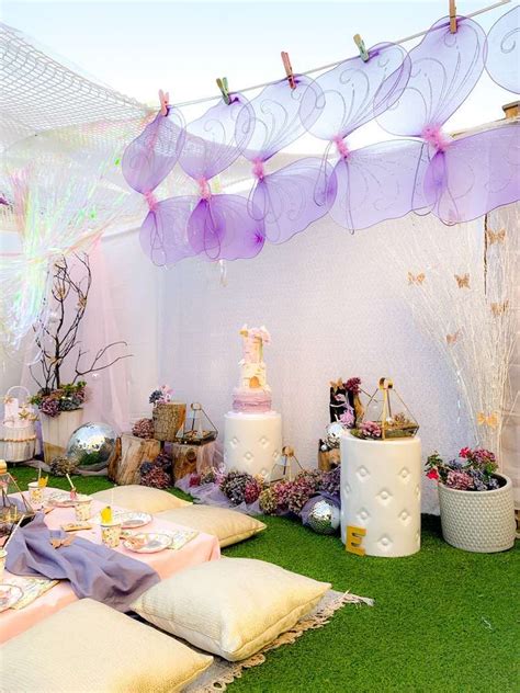 Lilac Enchanted Fairy Garden Party Fairy House Diy