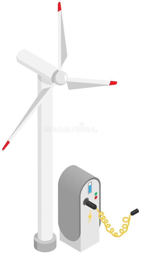Wind Turbines And Charger For Electric Vehicles Environmentally