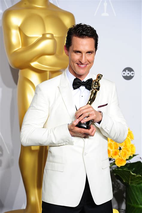 Oscars 2014 Matthew Mcconaughey Wins Best Actor For Dallas Buyers Club