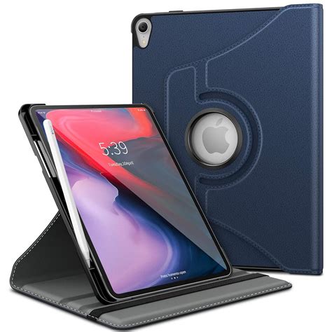 Infiland New Ipad Pro 11 2018 Case With Pencil Holder 360