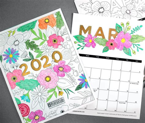 7 Of The Best Free Printable 2020 Calendars To Suit Any Taste And Yes