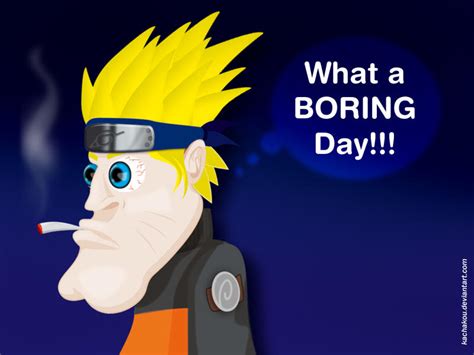 Narutos Boring Day By Kachakou On Deviantart