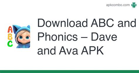 Abc And Phonics Dave And Ava Apk Android Game Free Download