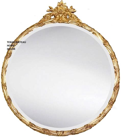 The Best Large Round Gold Mirror