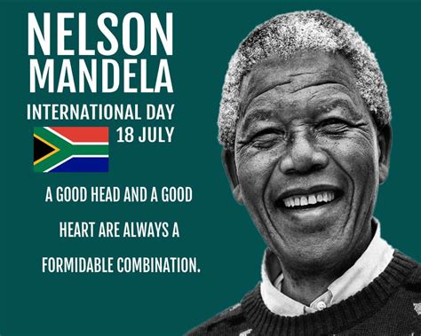 The Heroes Are Those Who Make Peace And Build Nelson Mandela Day