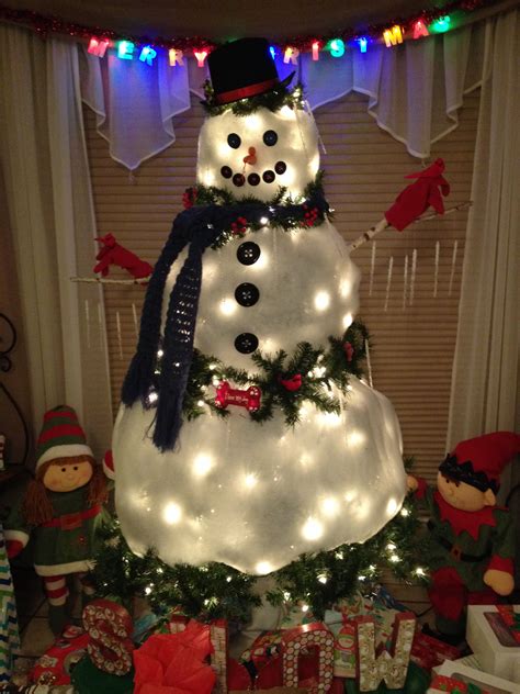 10 Snowman Christmas Tree Decorations Decoomo