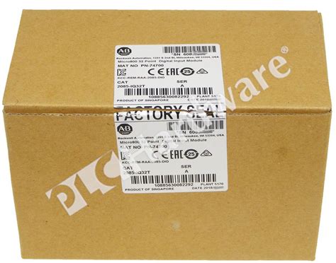 Plc Hardware Allen Bradley 2085 Iq32t Series A Surplus In Open Packaging
