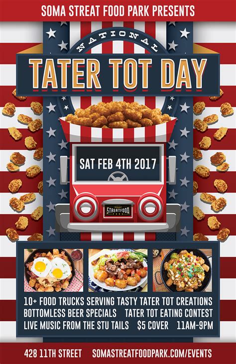 National Tater Tot Day 2017 — Soma Streat Food Park