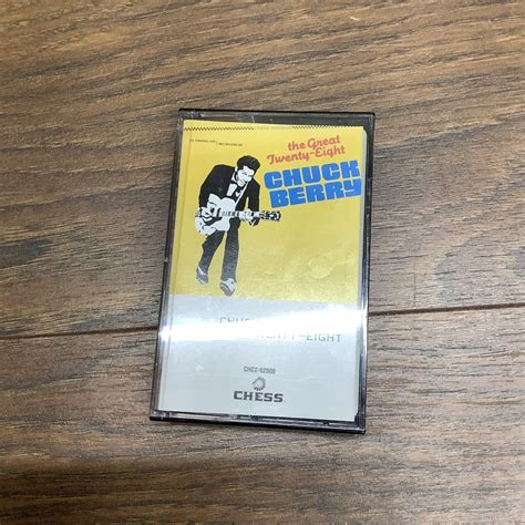 Chuck Berry Cassette Tape The Great Twenty Eight Hits Chess Records