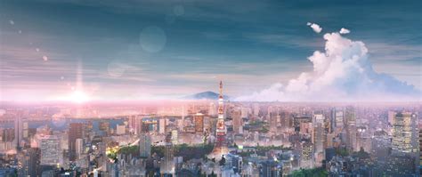 2560x1080 Tokyo Cityscape Anime 4k 2560x1080 Resolution Hd 4k