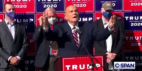 Watch Rudy Giuliani S Reaction When He Was Told Joe Biden Won The 2020 Election Laptrinhx