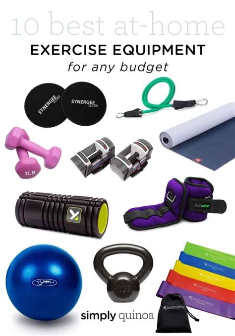 10 Best At Home Exercise Equipment For Small Spaces Simply Quinoa