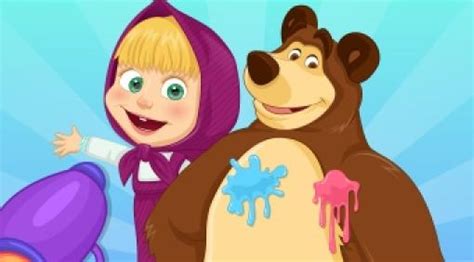 Masha And The Bear Summer Fun Game