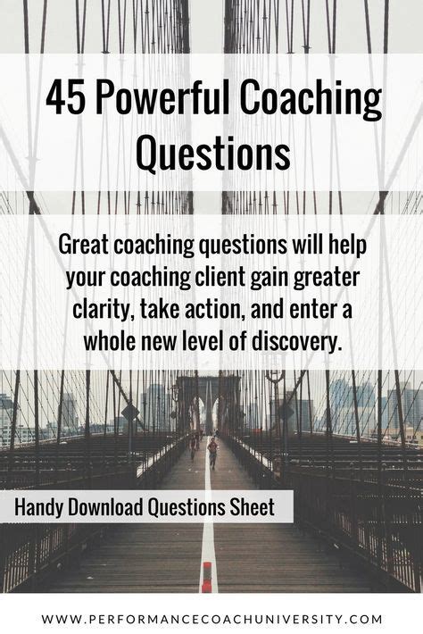 Coaching Questions Life Coaching Tools Leadership Coaching Mindset