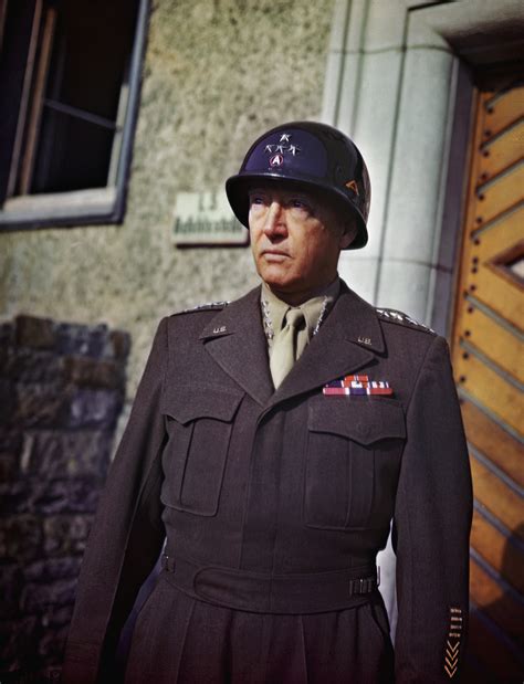 General George Patton In Uniform 2 Allied Military Leaders Pictures World War Ii