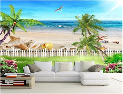 Buy Custom Mural Photo 3d Wallpaper Ocean