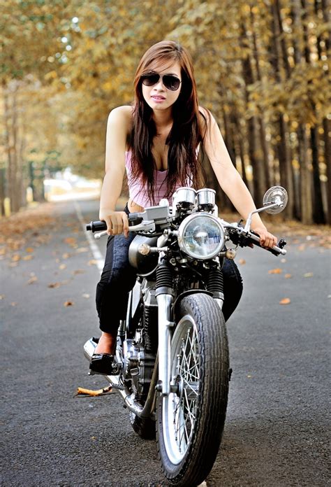 The Viet Girl With The Bike 2 Inazuma Café Racer