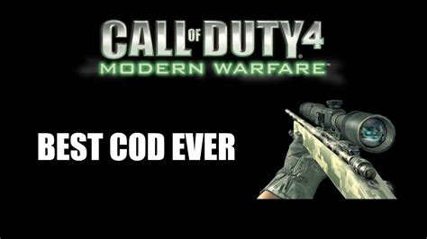 Cod 4 Best Game Ever Cod 4 W Dope Bo2 Clip Youtube