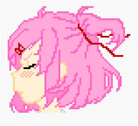 Cute Easy Anime Pixel Art It Helps To Throw A Grid On The