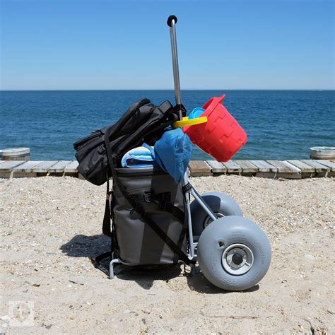 Wheeleez Folding Beach Cart Review Pricey But Durable