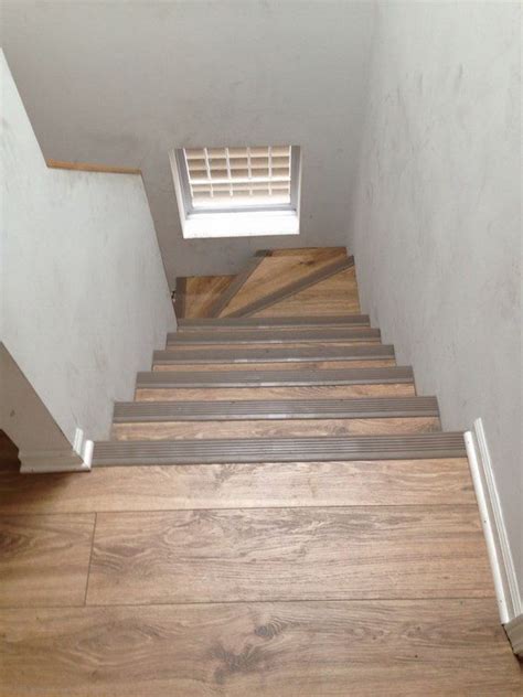 Accomplishes the laminate flooring on the stairs lvp stairs flooring reviews flooring offers a lot like wood and accomplishes the end before the front edge trim its own. Stair nosing ideas - how to choose a slip-resistant edge for the staircase