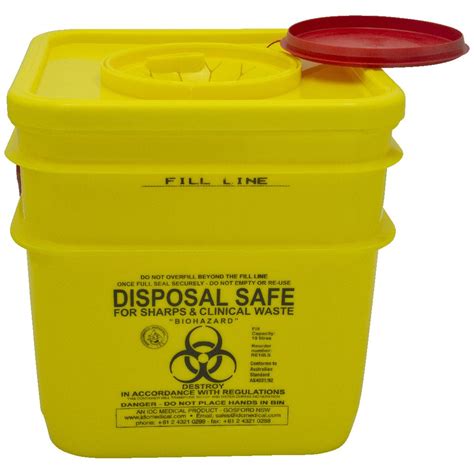 Printable Labels For Sharps Containers