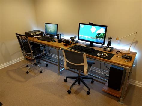 The Final Setup Game Room Design Gaming Room Setup Home Office Setup