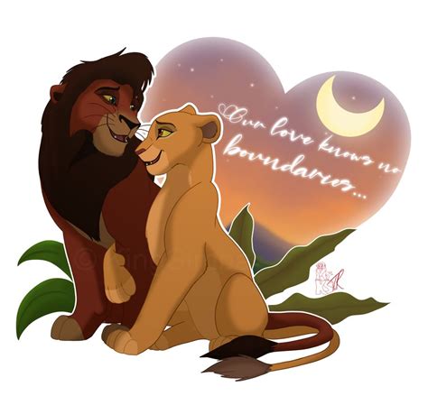 The Lion King Kiara And Kovu In Love