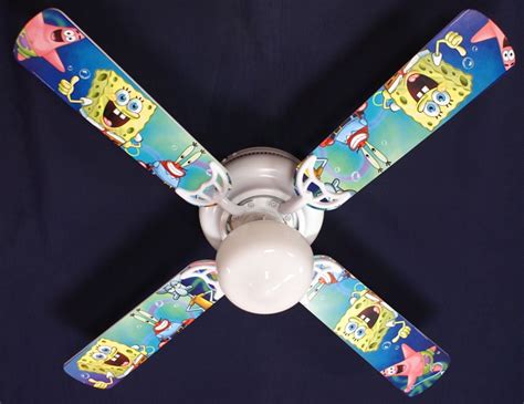 Sponge Bob Square Pants Ceiling Fan 42 Ceiling Fans Kids Room Decor