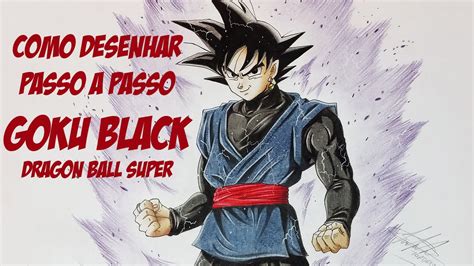Está enlazada con las películas dragon ball z: Como desenhar Goku Black - Dragon Ball Super - Passo a Passo - YouTube