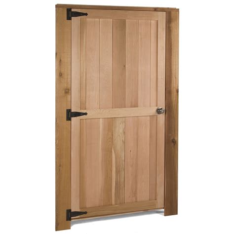 Cedarshed Cedar Storage Shed Door At