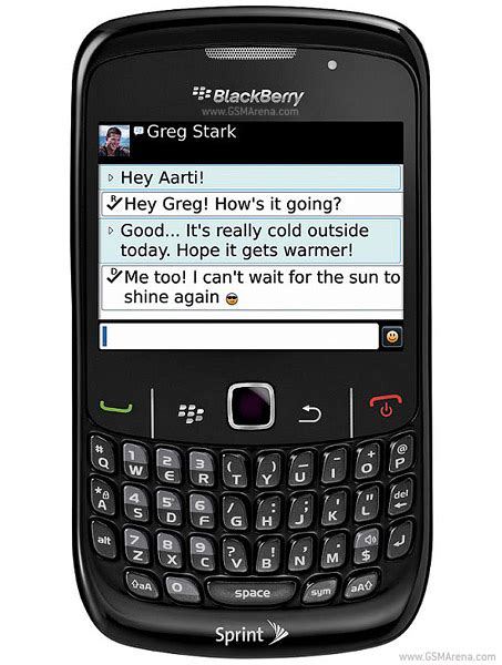 It's not the gorgeous vga touch screen on the bold 9900, but it's certainly better than the. BlackBerry Curve 8530 pictures, official photos