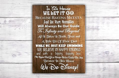 We Do Disney Home Sign Disney Wedding T Disney Themed Disney Signs
