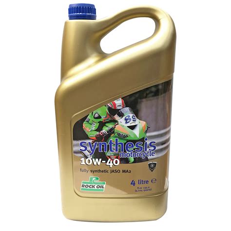 Fully synthetic oils are often necessary in newer vehicles with turbocharged engines as they operate at much higher temperature than standard engines. Rock Oil 10w40 Synthesis Fully-Synthetic 4 Litre | M&P Direct