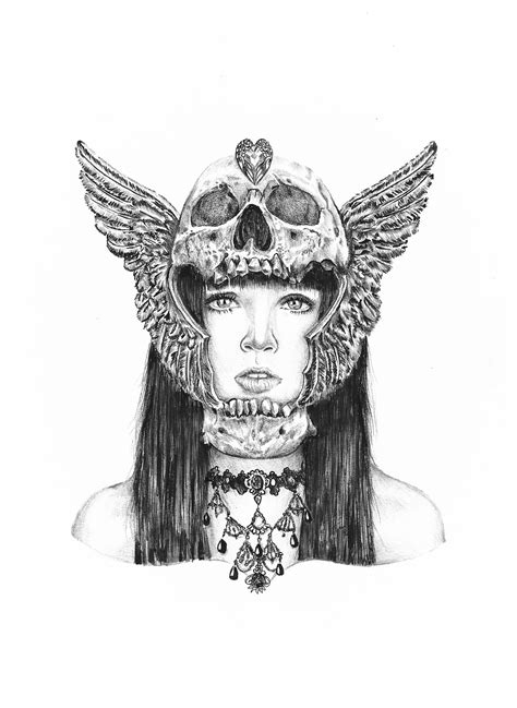 Valkyrie On Behance Valkyrie Drawings Tattoo Inspiration