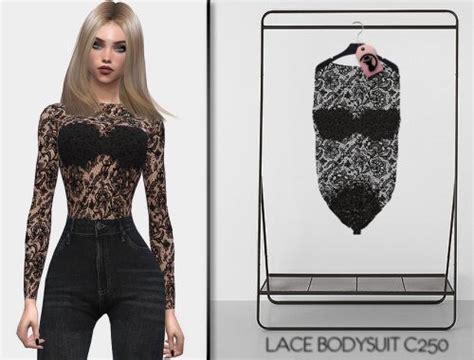 Lace Bodysuit The Sims 4 Catalog