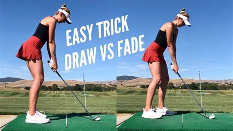 The Easiest Way To Draw And Fade The Golf Ball Youtube