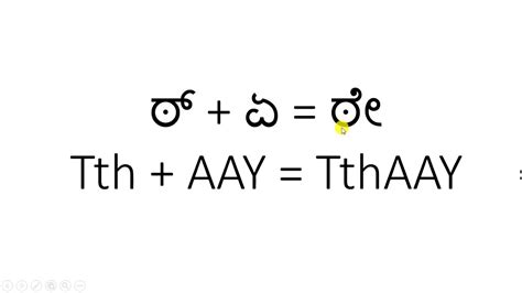 Introduction To Kannada Alphabets Lesson 15 Kaagunitha Of Tth Youtube