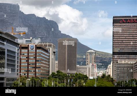 Cape Town City Buildings South Africa Stock Photo Alamy