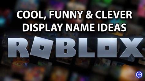 400 Best Roblox Display Name Ideas Good Cool Cute Names
