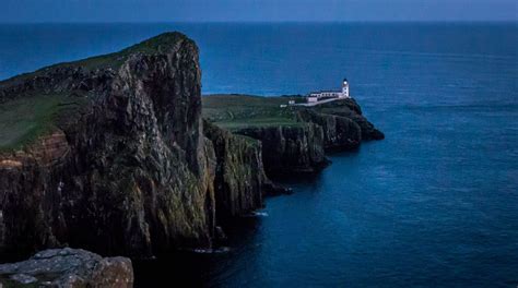 Neist Point Lighthouse On The Isle Of Skye