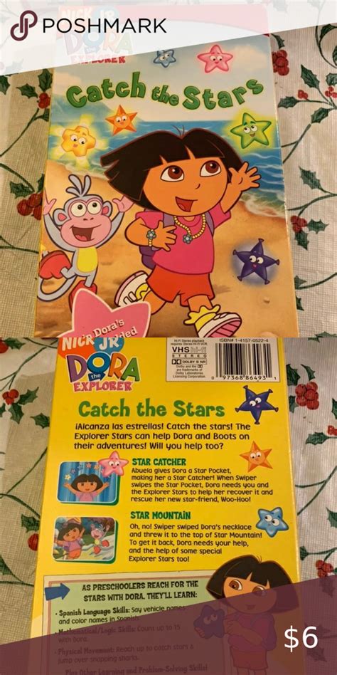 Dora The Explorer Catch The Stars Vhs In 2022 Dora The Explorer Dora