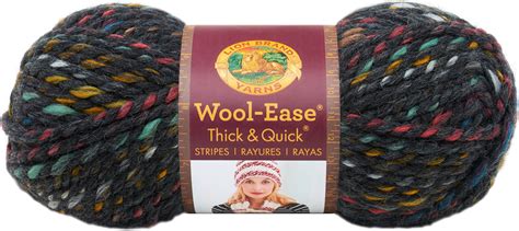 Lion Brand Yarn Wool Ease Thick And Quick Bedrock Classic Super Bulky